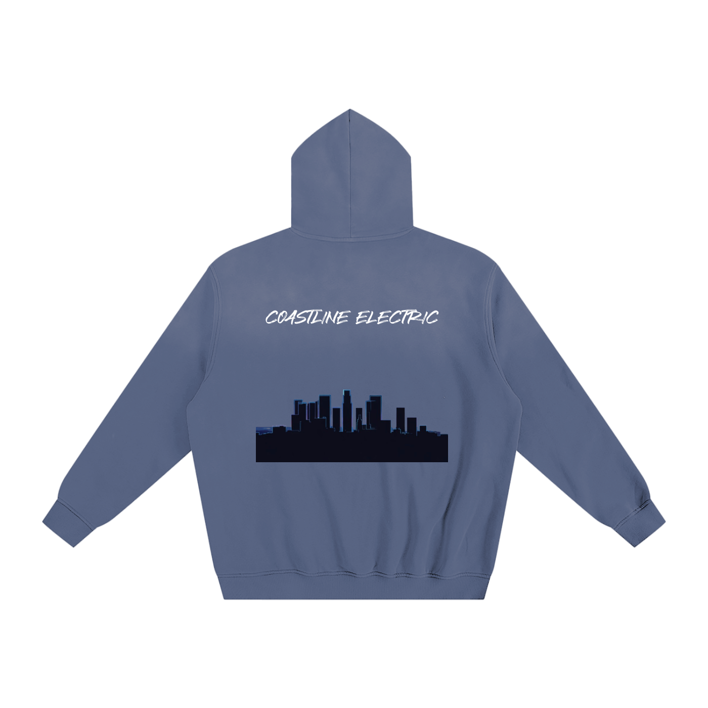 Coastline Electric base Sunfade Fleeced Hoodie
