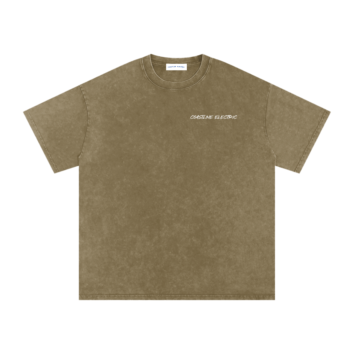Coastline Electric base Oversized Cotton T-Shirt
