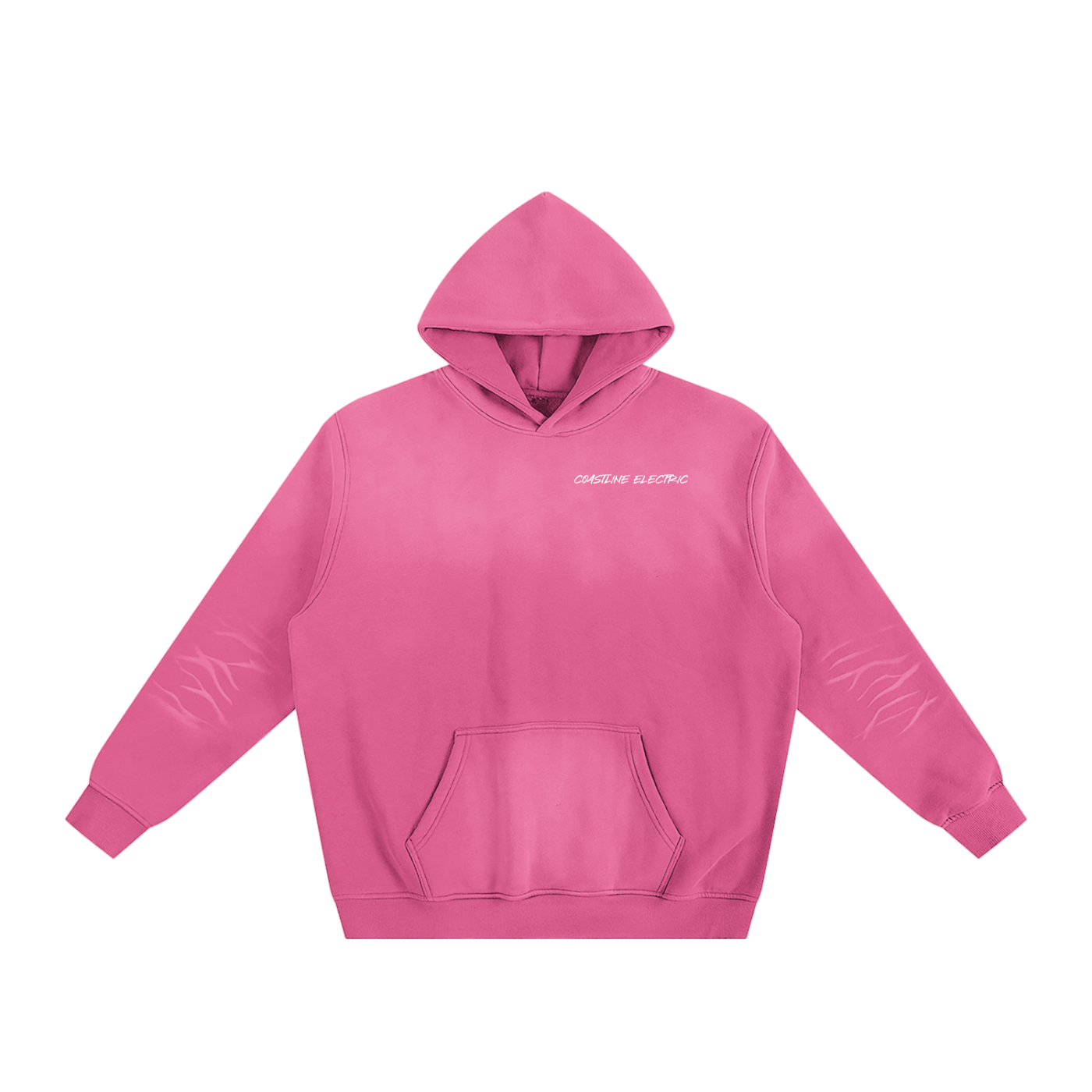 Coastline Electric base Sunfade Fleeced Hoodie
