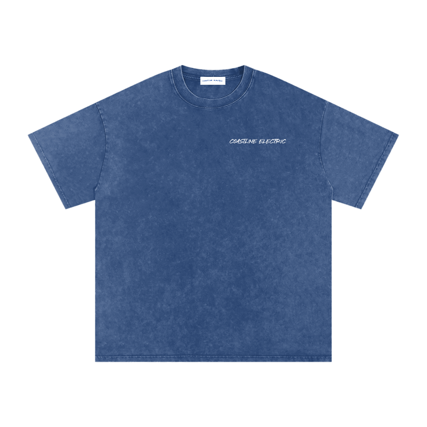 Coastline Electric base Oversized Cotton T-Shirt