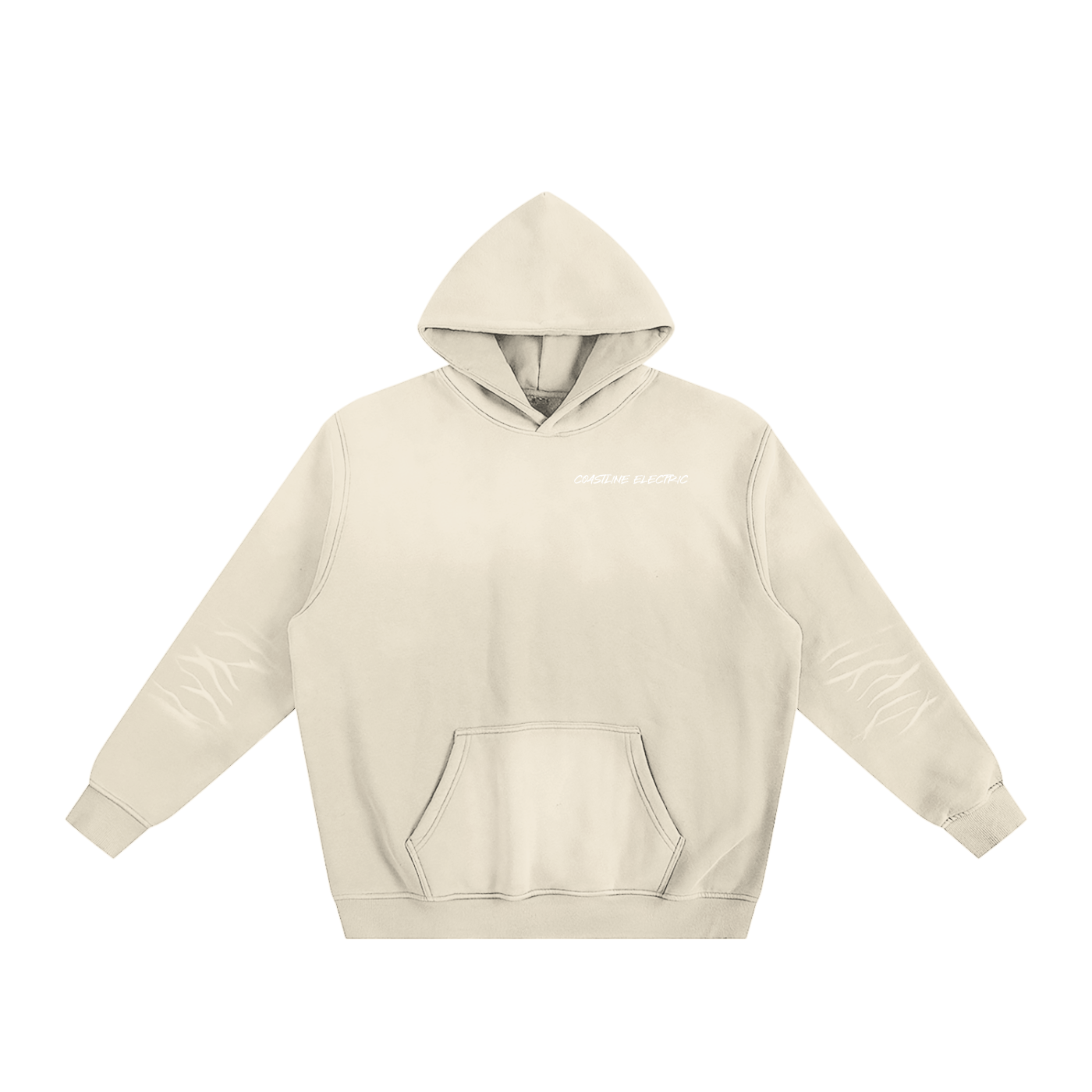 Coastline Electric base Sunfade Fleeced Hoodie