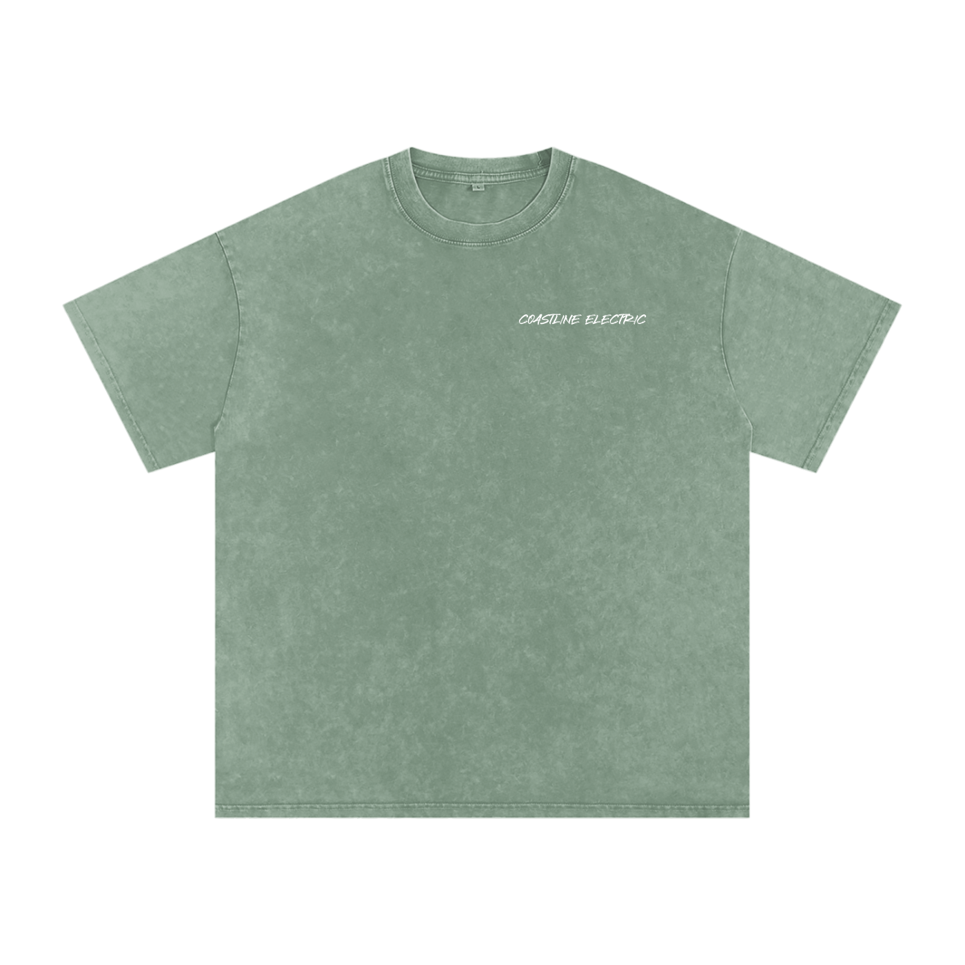 Coastline Electric base Oversized Cotton T-Shirt