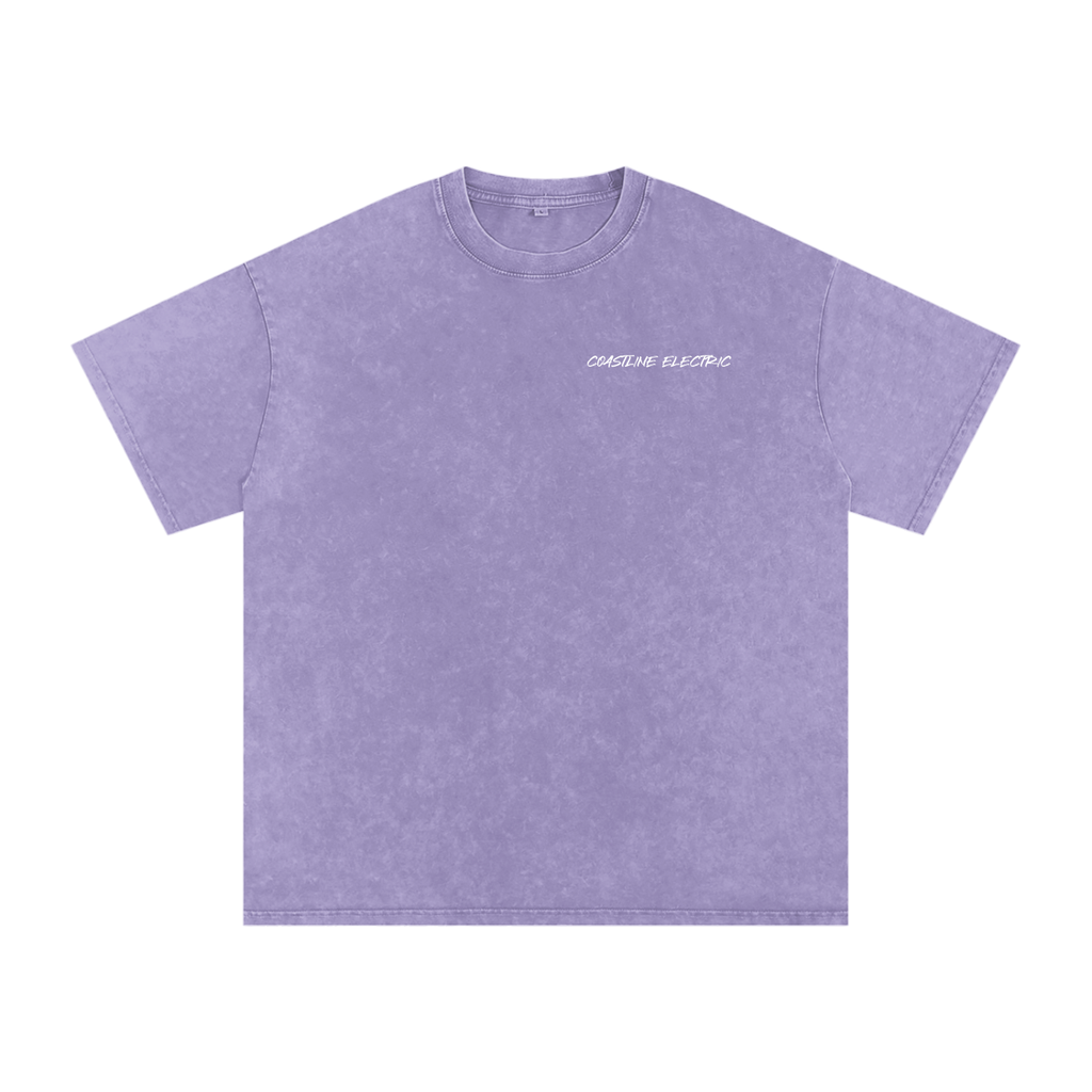 Coastline Electric base Oversized Cotton T-Shirt