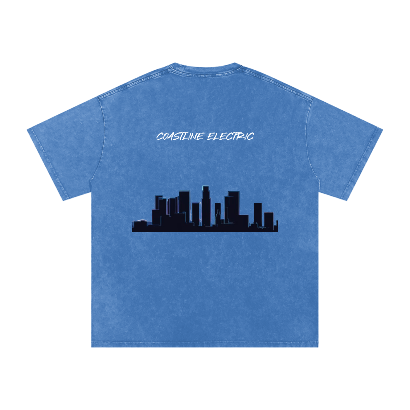 Coastline Electric base Oversized Cotton T-Shirt