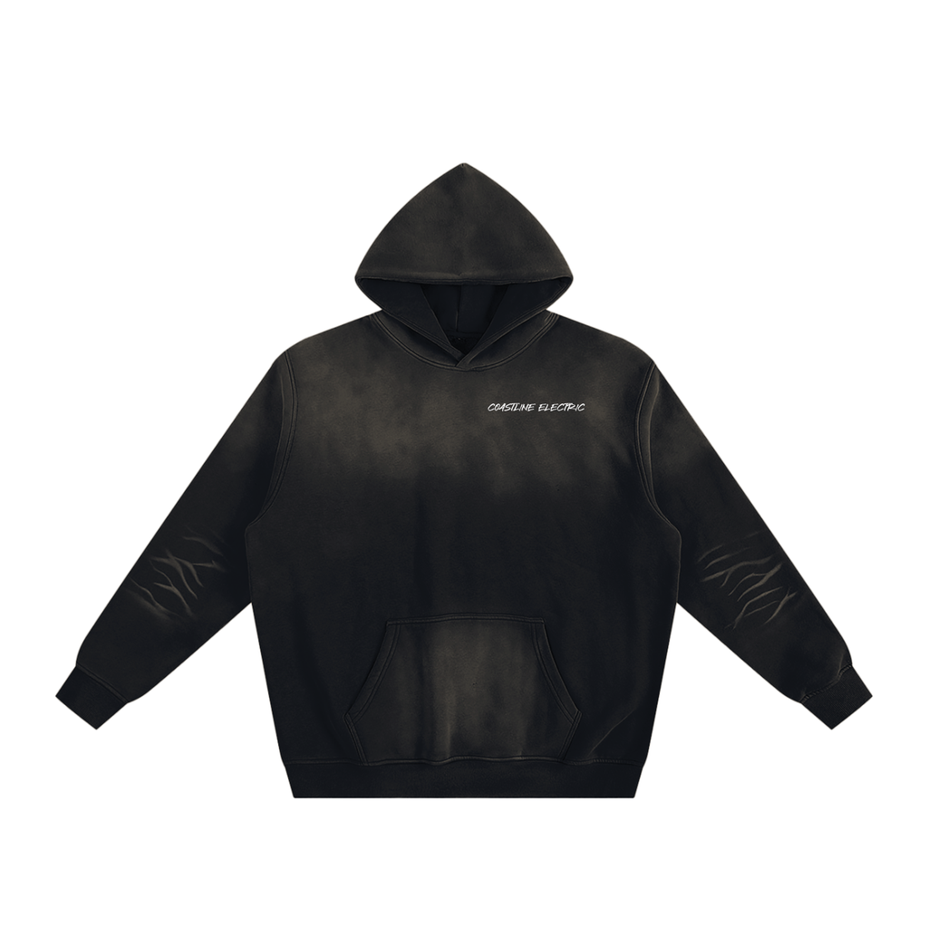 Coastline Electric base Sunfade Fleeced Hoodie