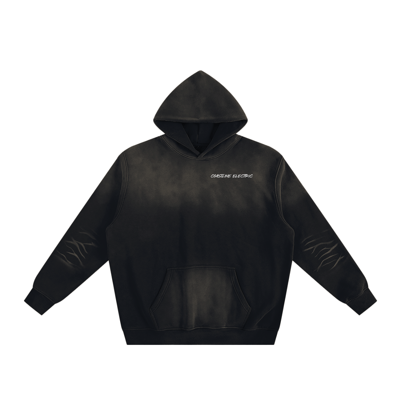 Coastline Electric base Sunfade Fleeced Hoodie