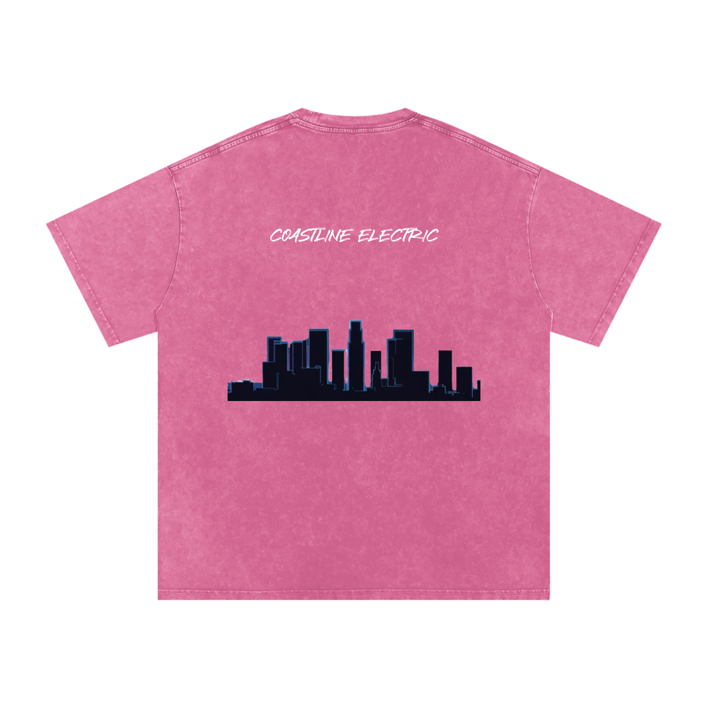 Coastline Electric base Oversized Cotton T-Shirt