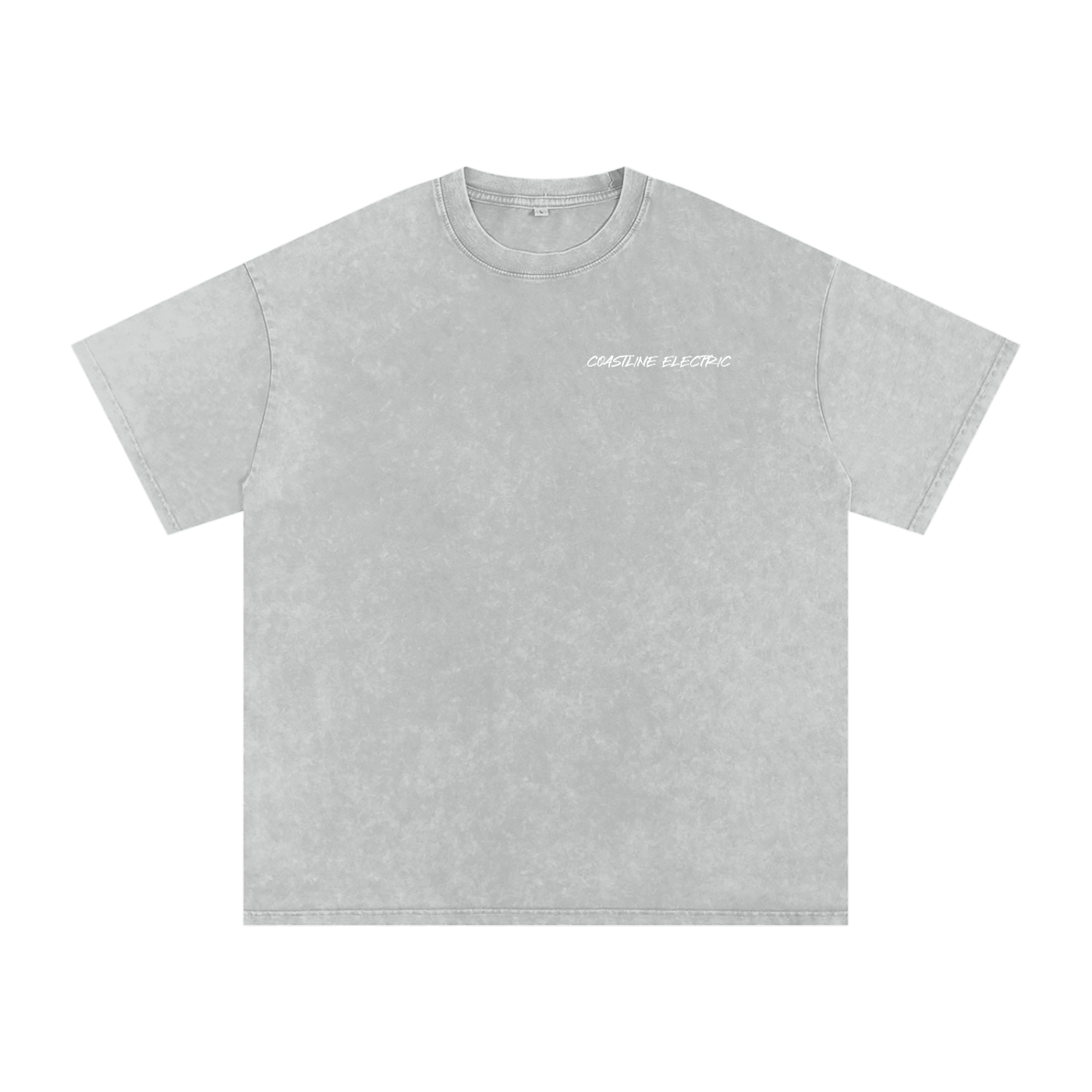Coastline Electric base Oversized Cotton T-Shirt