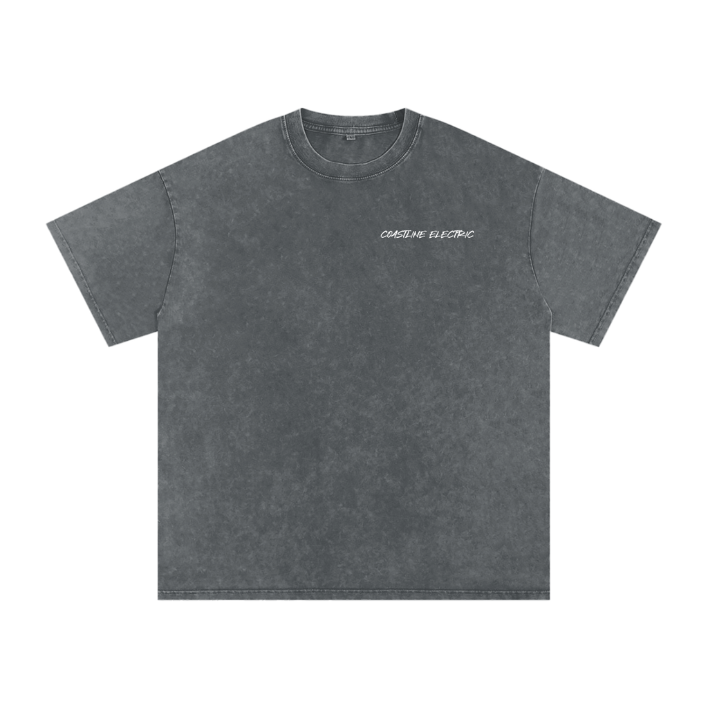 Coastline Electric base Oversized Cotton T-Shirt