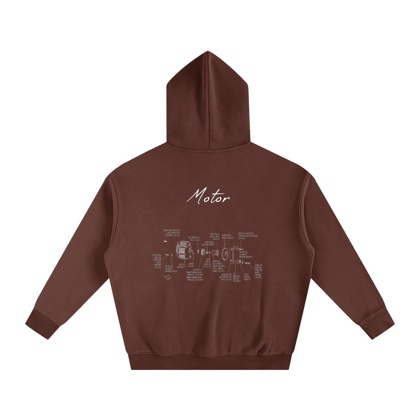 Motor Diagram Hoodie