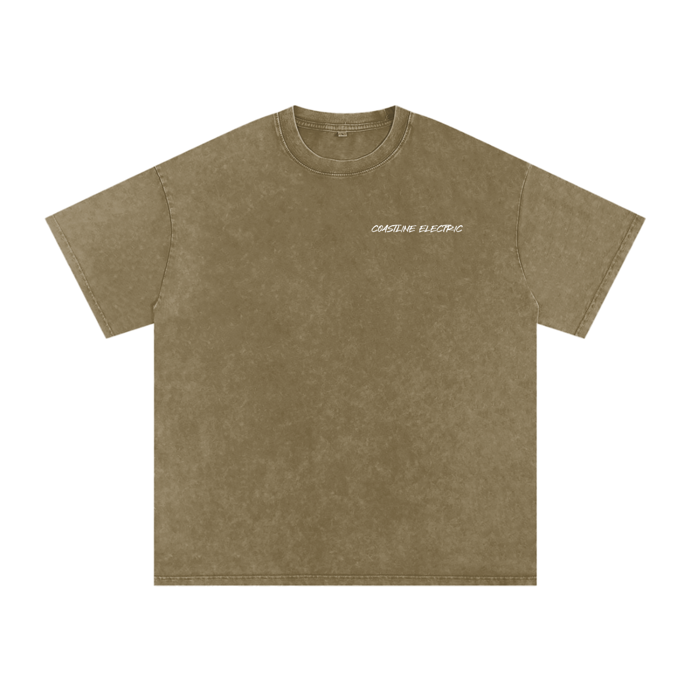 Coastline Electric base Oversized Cotton T-Shirt