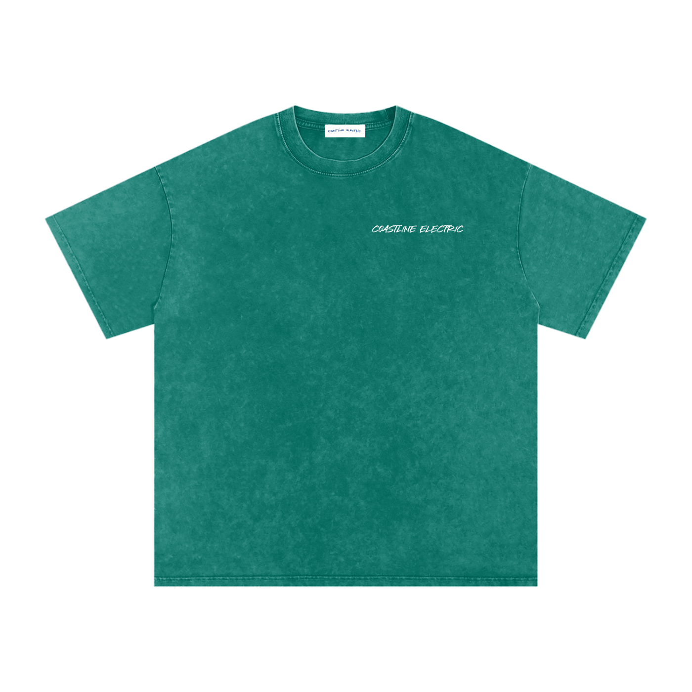 Coastline Electric base Oversized Cotton T-Shirt