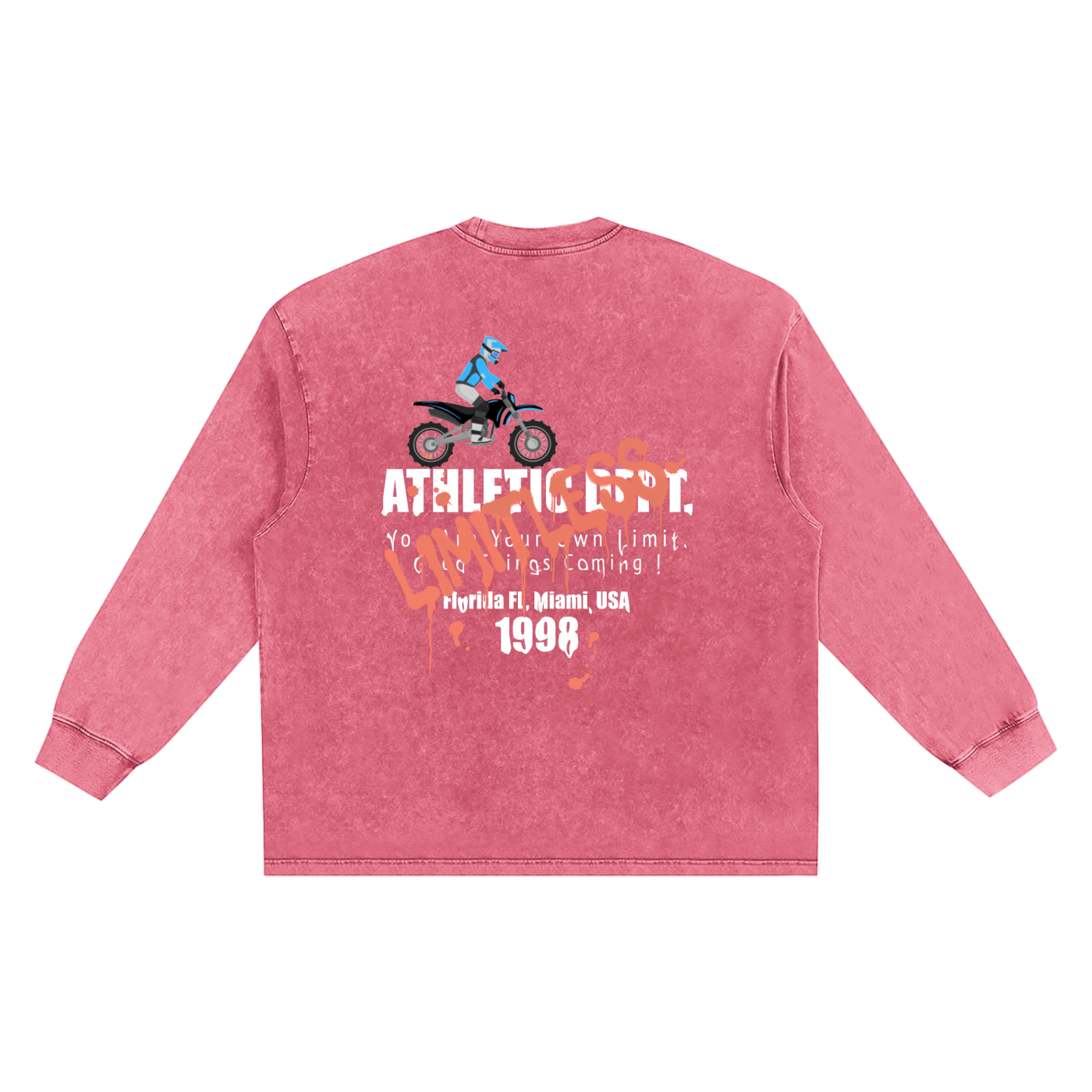 Limited limitless Moto Frayed Edge T-Shirt