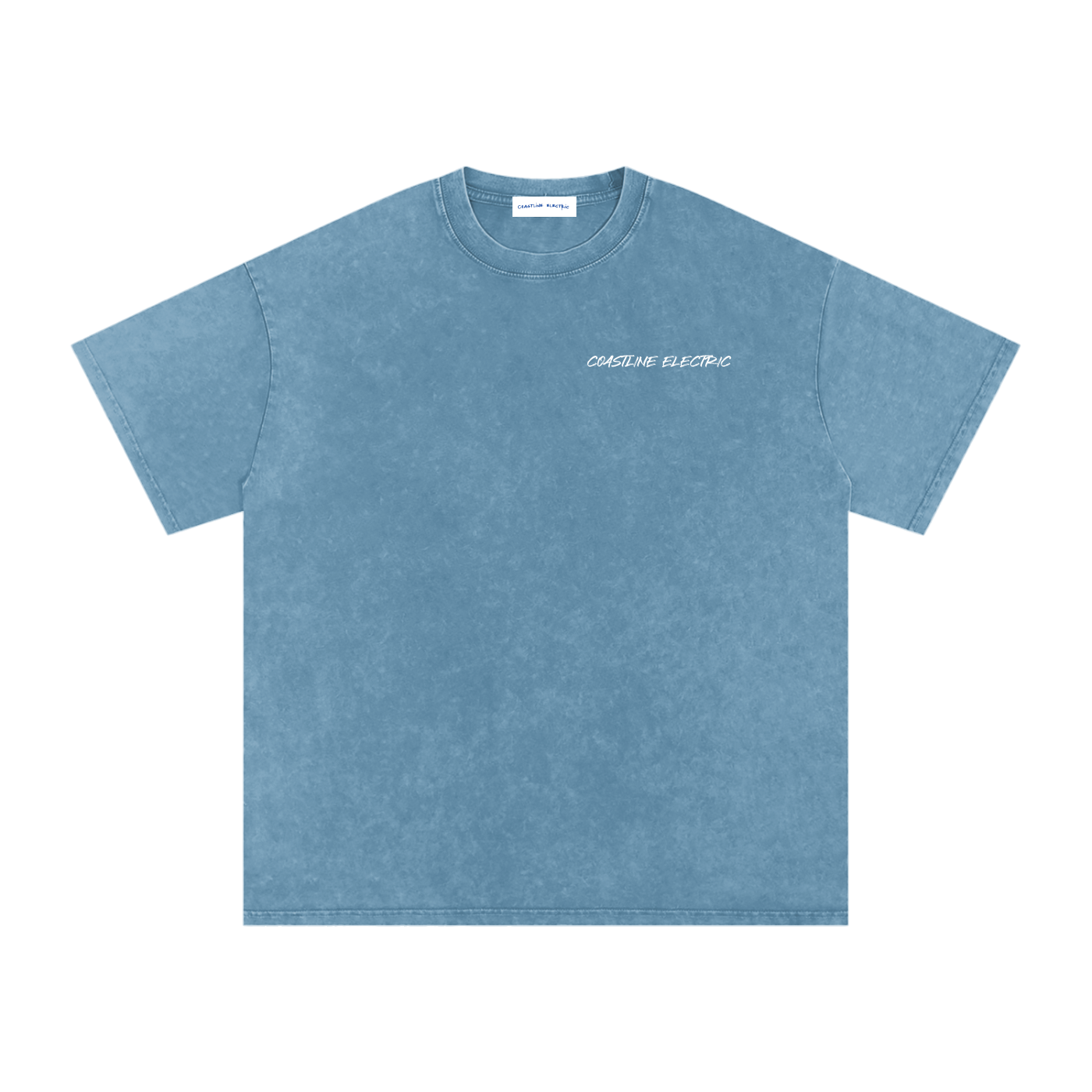 Coastline Electric base Oversized Cotton T-Shirt