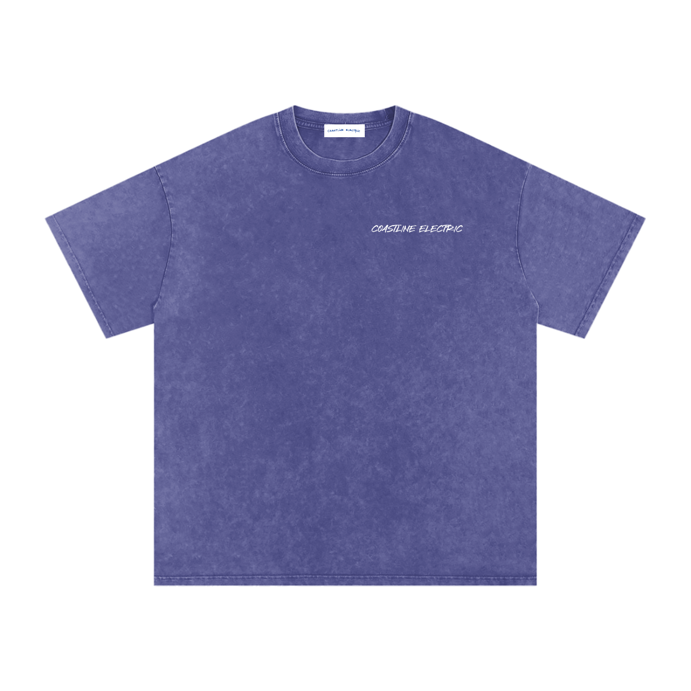 Coastline Electric base Oversized Cotton T-Shirt