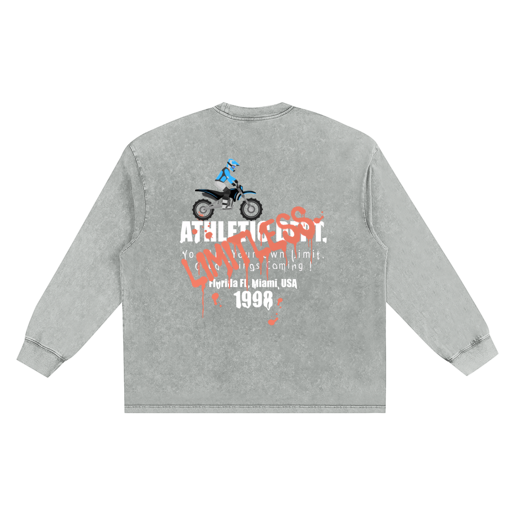 Limited limitless Moto Frayed Edge T-Shirt