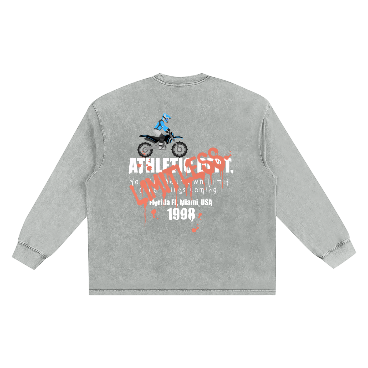 Limited limitless Moto Frayed Edge T-Shirt