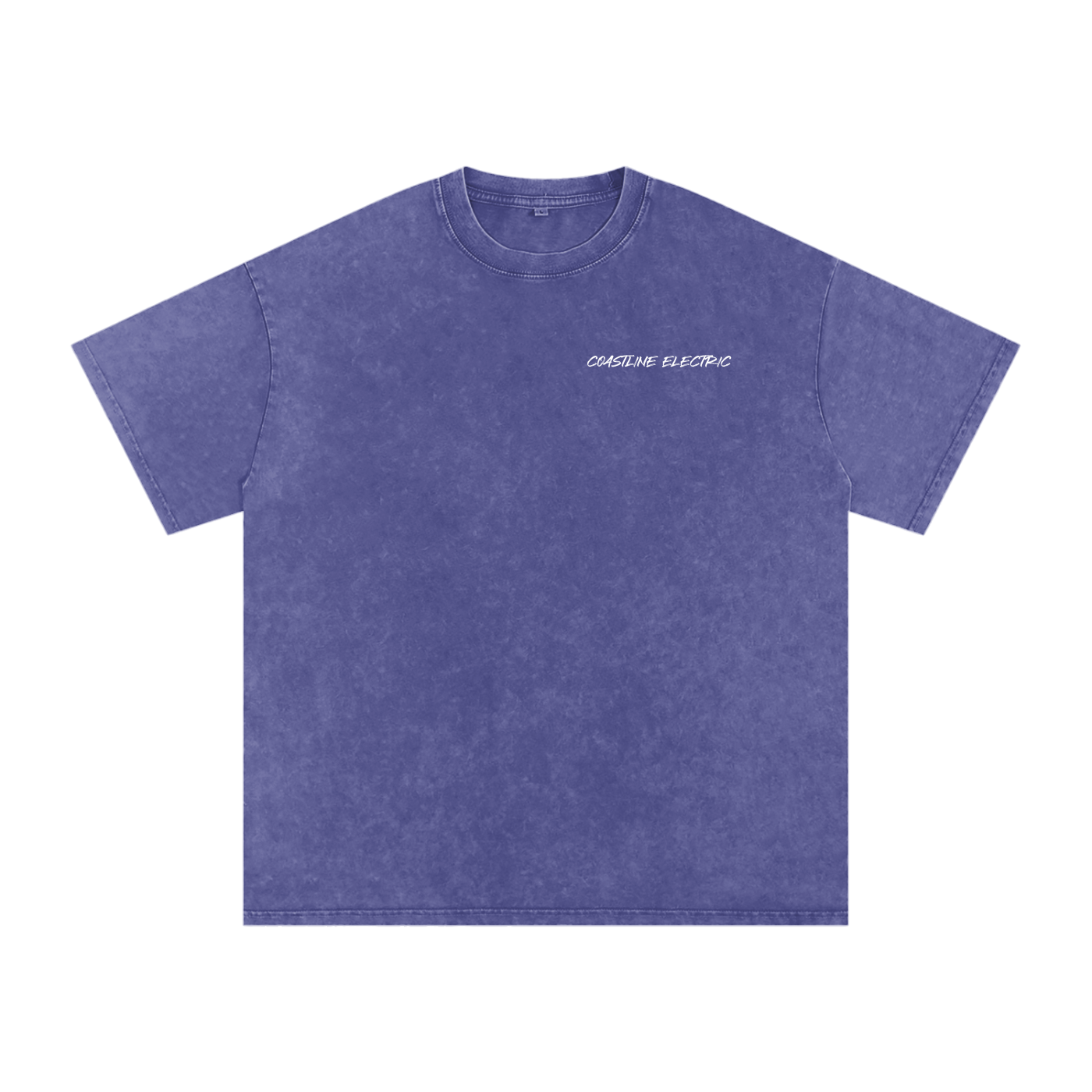 Coastline Electric base Oversized Cotton T-Shirt