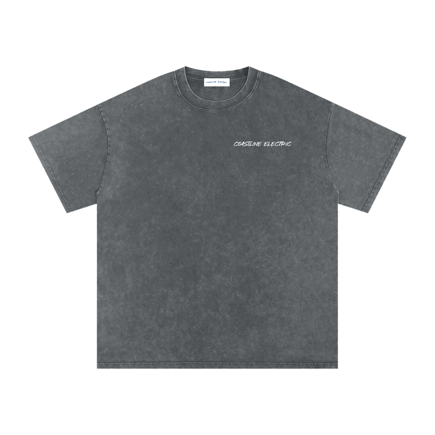 Coastline Electric base Oversized Cotton T-Shirt