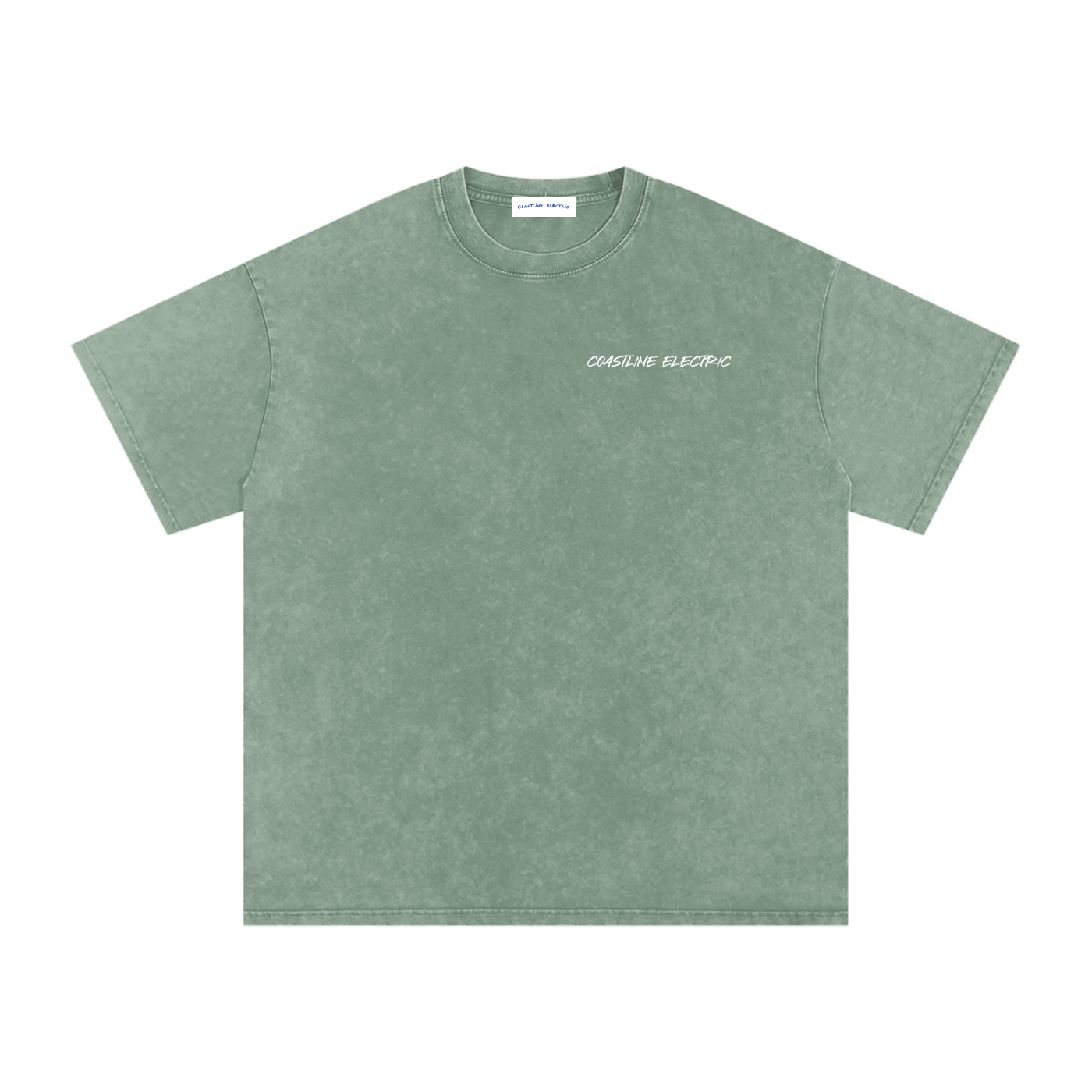 Coastline Electric base Oversized Cotton T-Shirt