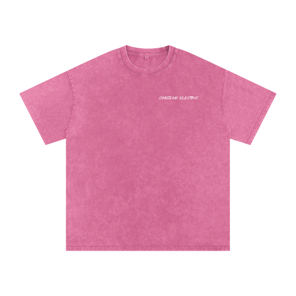 Coastline Electric base Oversized Cotton T-Shirt