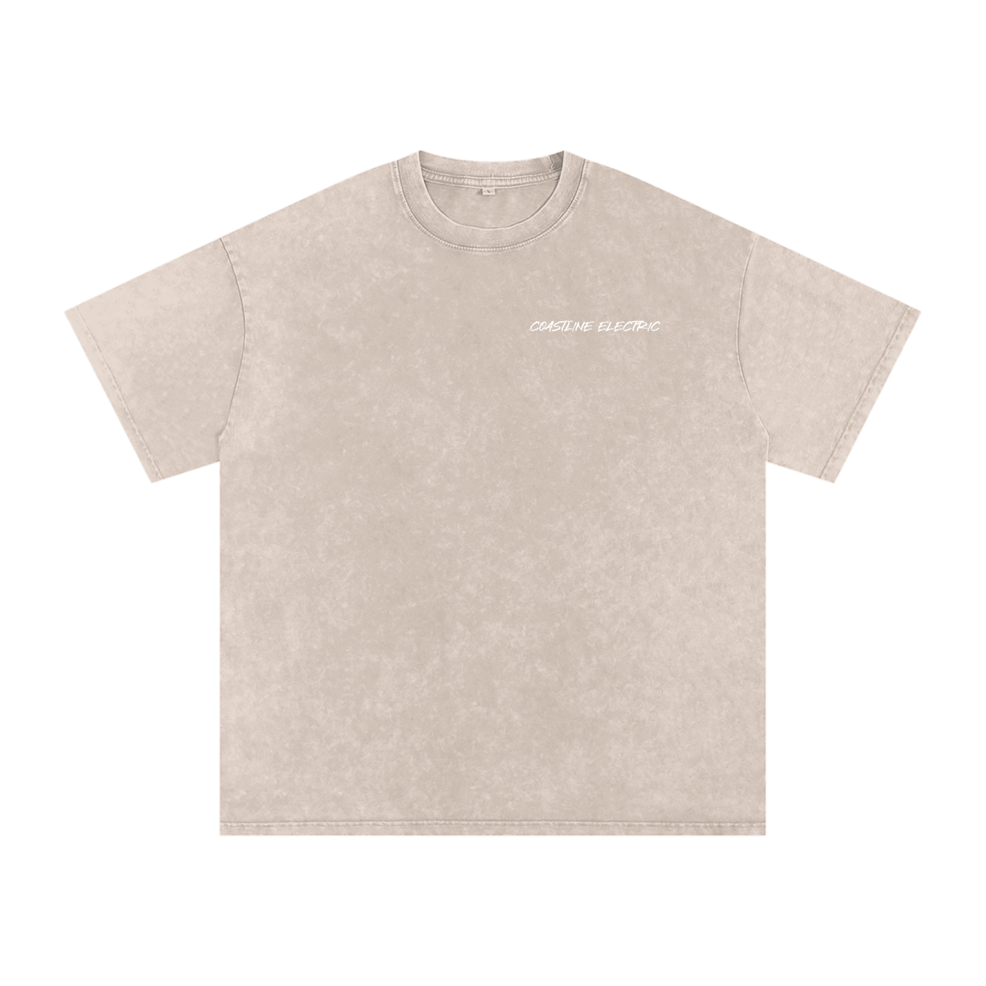 Coastline Electric base Oversized Cotton T-Shirt