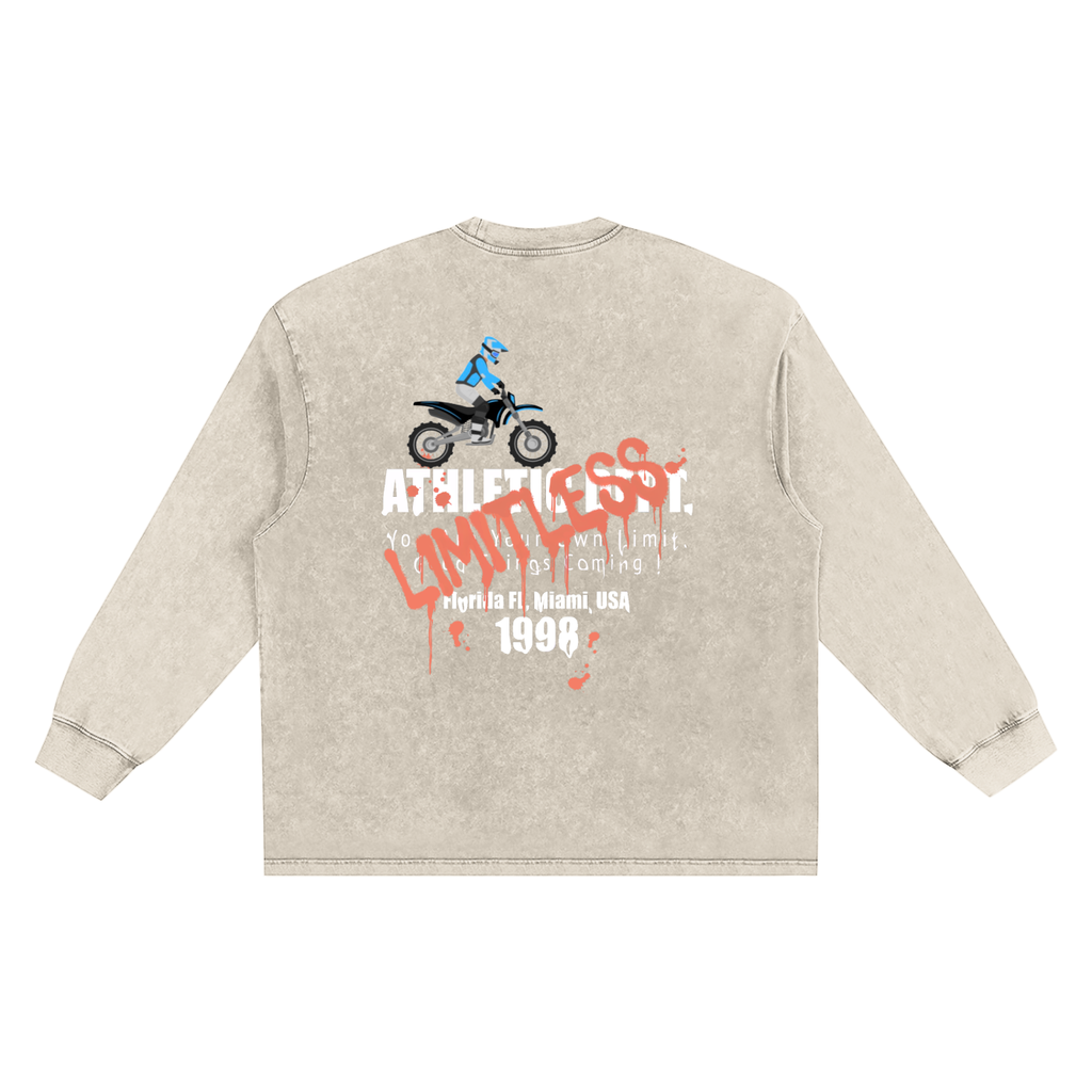 Limited limitless Moto Frayed Edge T-Shirt