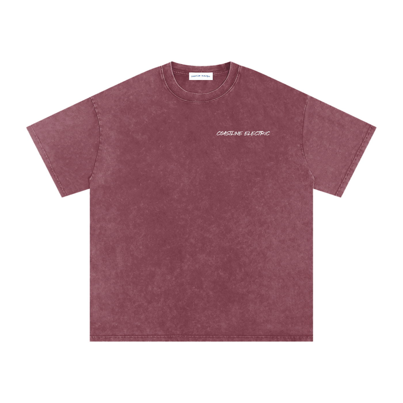Coastline Electric base Oversized Cotton T-Shirt