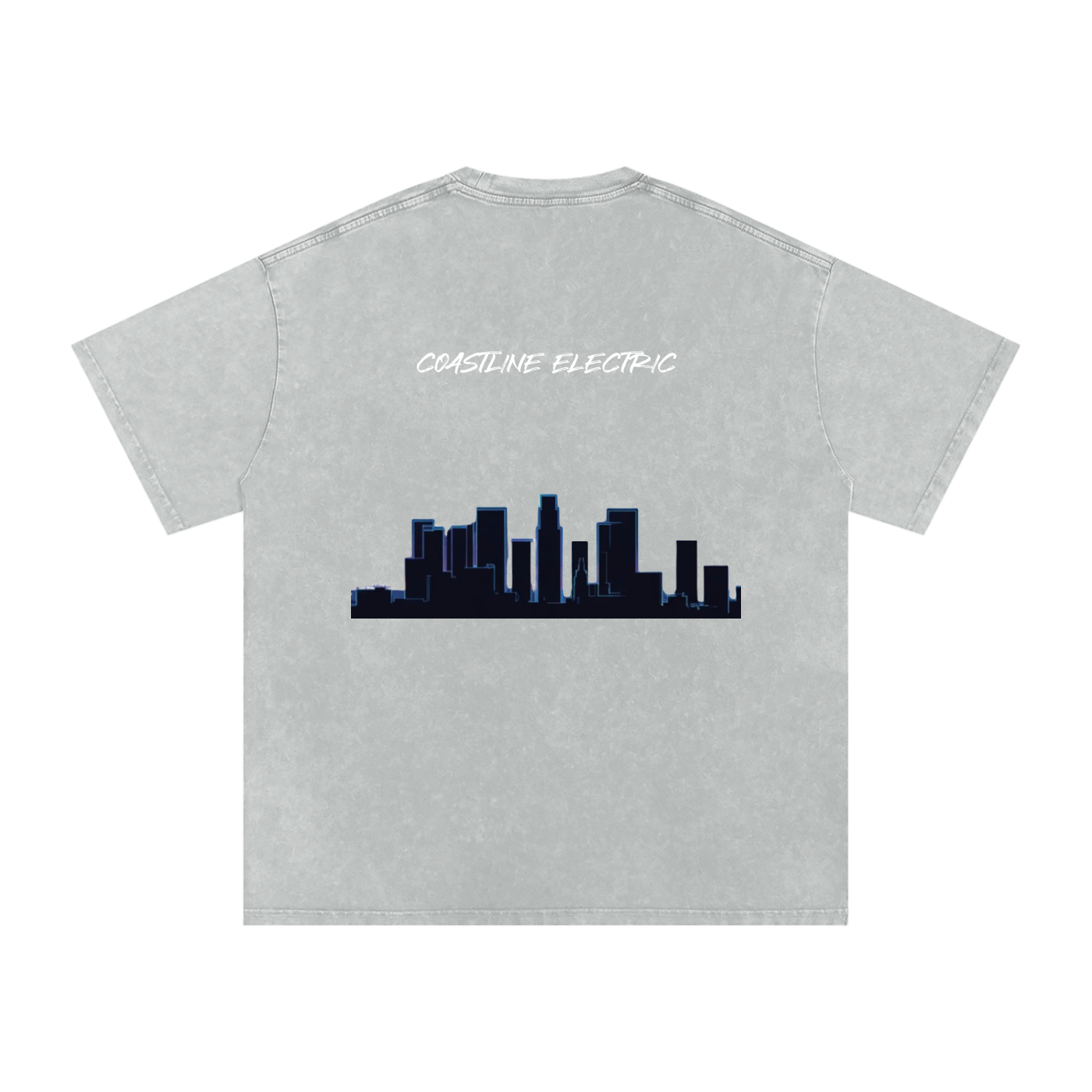 Coastline Electric base Oversized Cotton T-Shirt