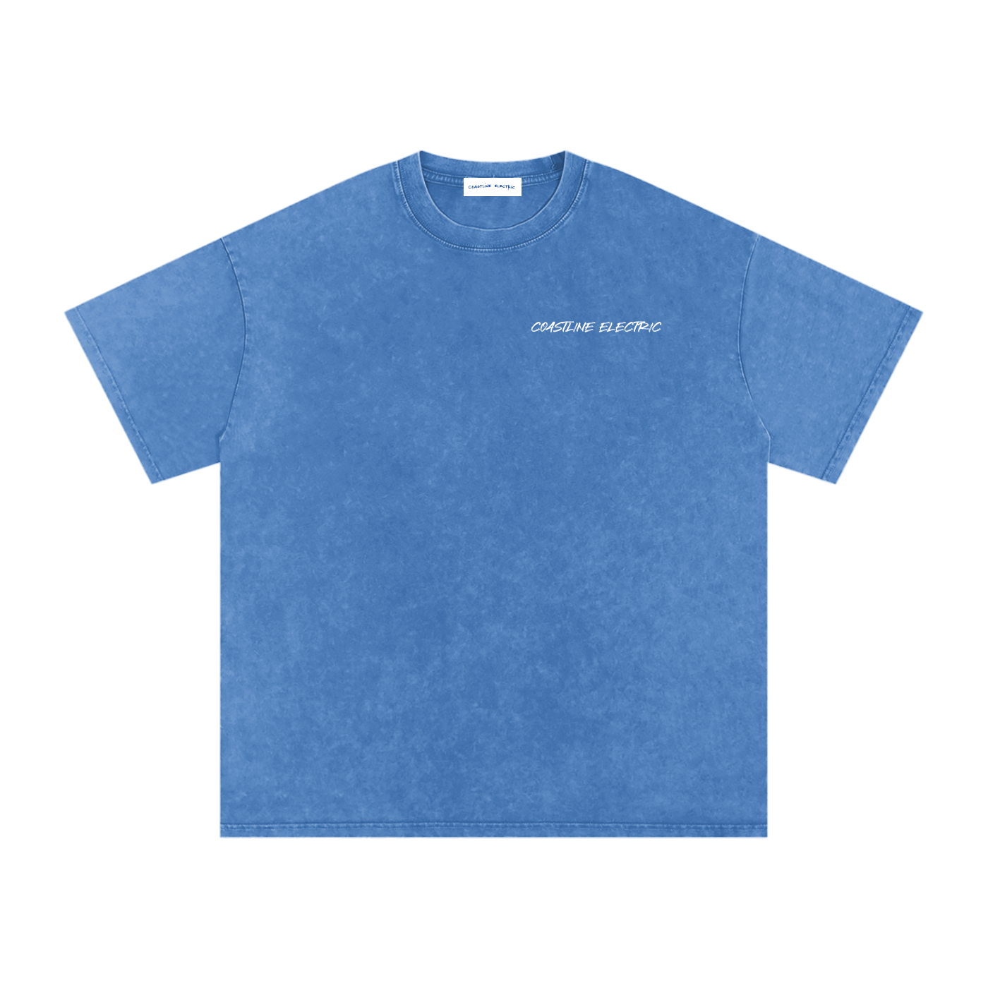 Coastline Electric base Oversized Cotton T-Shirt